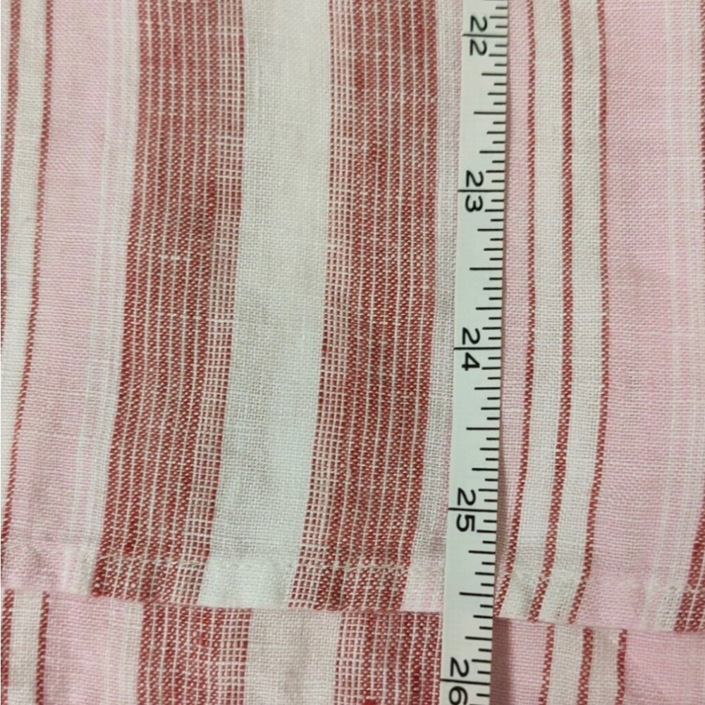 Marc New York Andrew Marc Linen Partial Button Do… - image 7